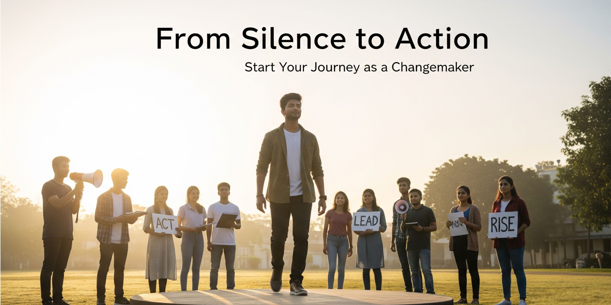 From Silence to Action: How to Start Your Journey as a Changemaker